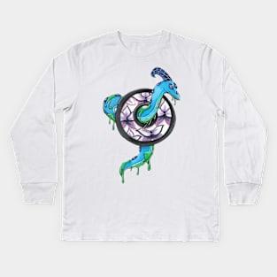 Opal Dragon Kids Long Sleeve T-Shirt